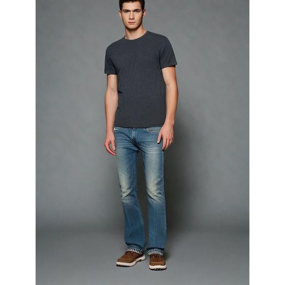 Levis 511 Jeans Mens 36x30 (Fits 36x29) Slim Tapered Blue Medium Wash Stretch - Picture 1 of 11